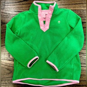 Lilly Pulitzer girls half zip fleece